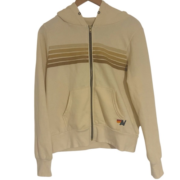 Aviator Nation 5 Stripe Hoodie - Picture 2 of 5